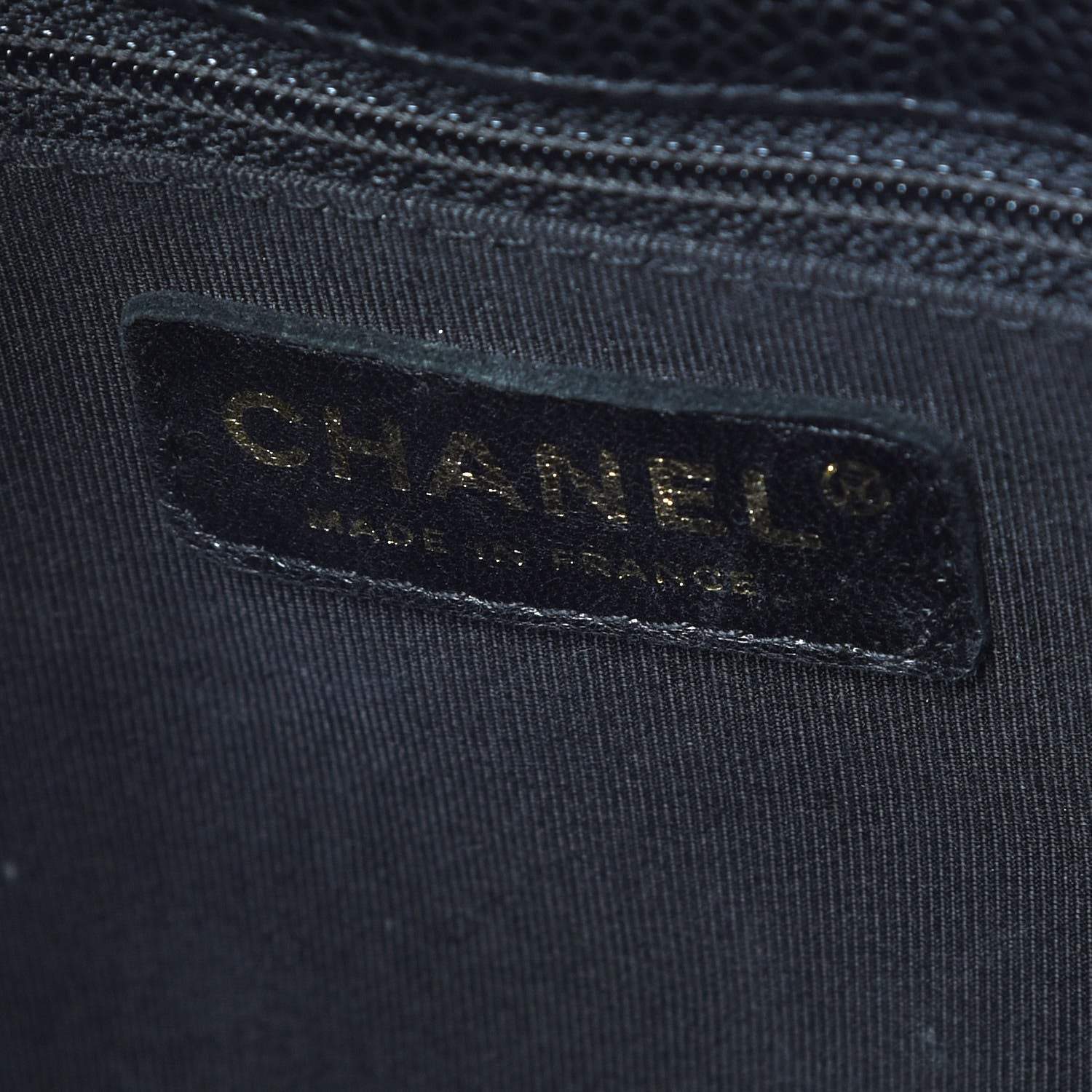 Chanel Caviar Quilted Petit Shopping Tote PST Black 8 of 10