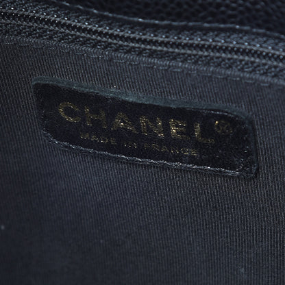 Chanel Caviar Quilted Petit Shopping Tote PST Black 8 of 10