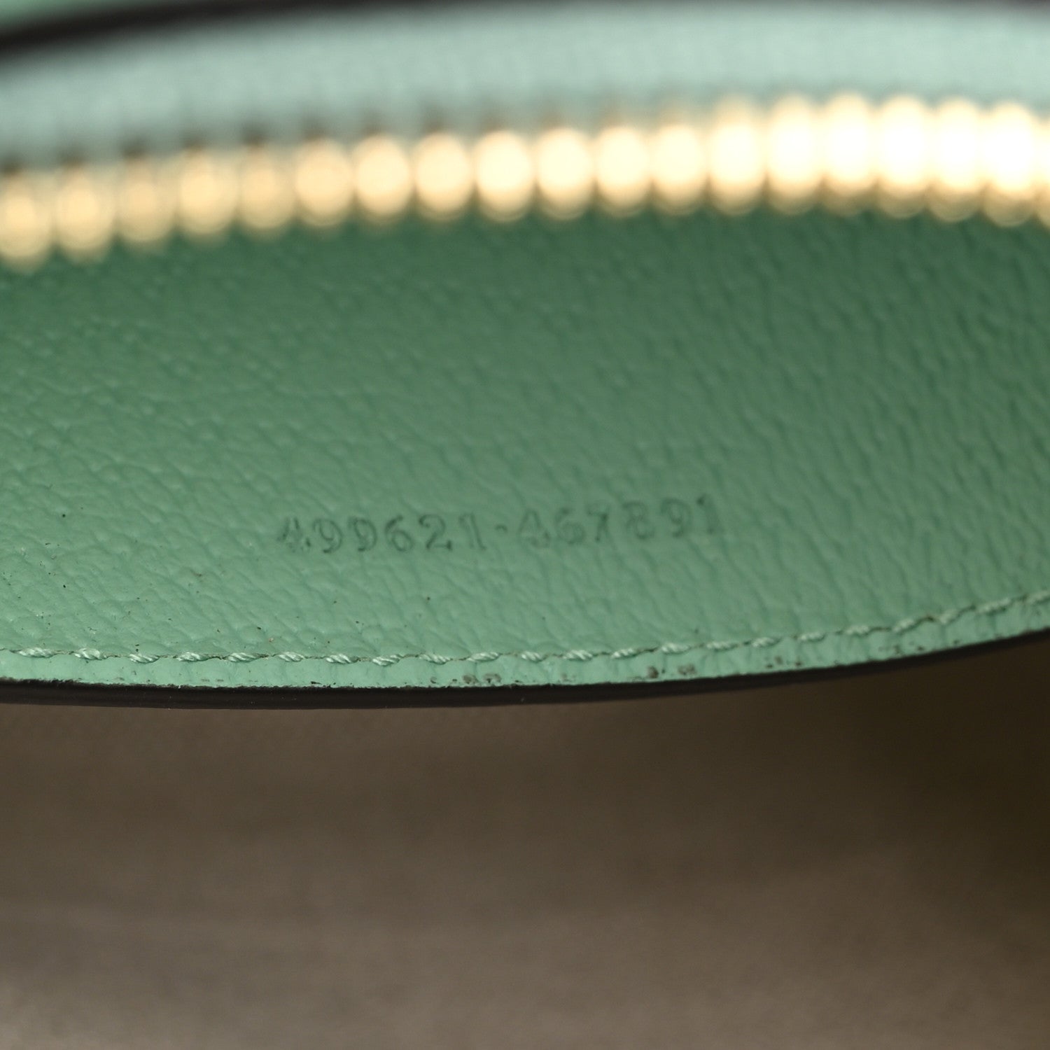 Gucci Monogram Jumbo GG Textured Dollar Calfskin Small Ophidia Dome Shoulder Bag Beige Pepperlight Mint 7 of 10
