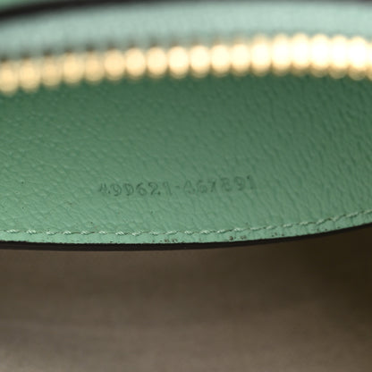 Gucci Monogram Jumbo GG Textured Dollar Calfskin Small Ophidia Dome Shoulder Bag Beige Pepperlight Mint 7 of 10