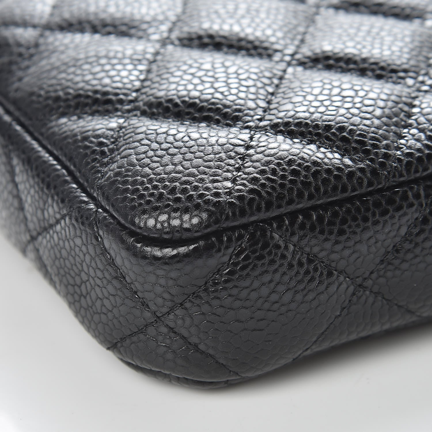 Chanel Caviar Quilted Small Clutch With Chain Black 11 of 13