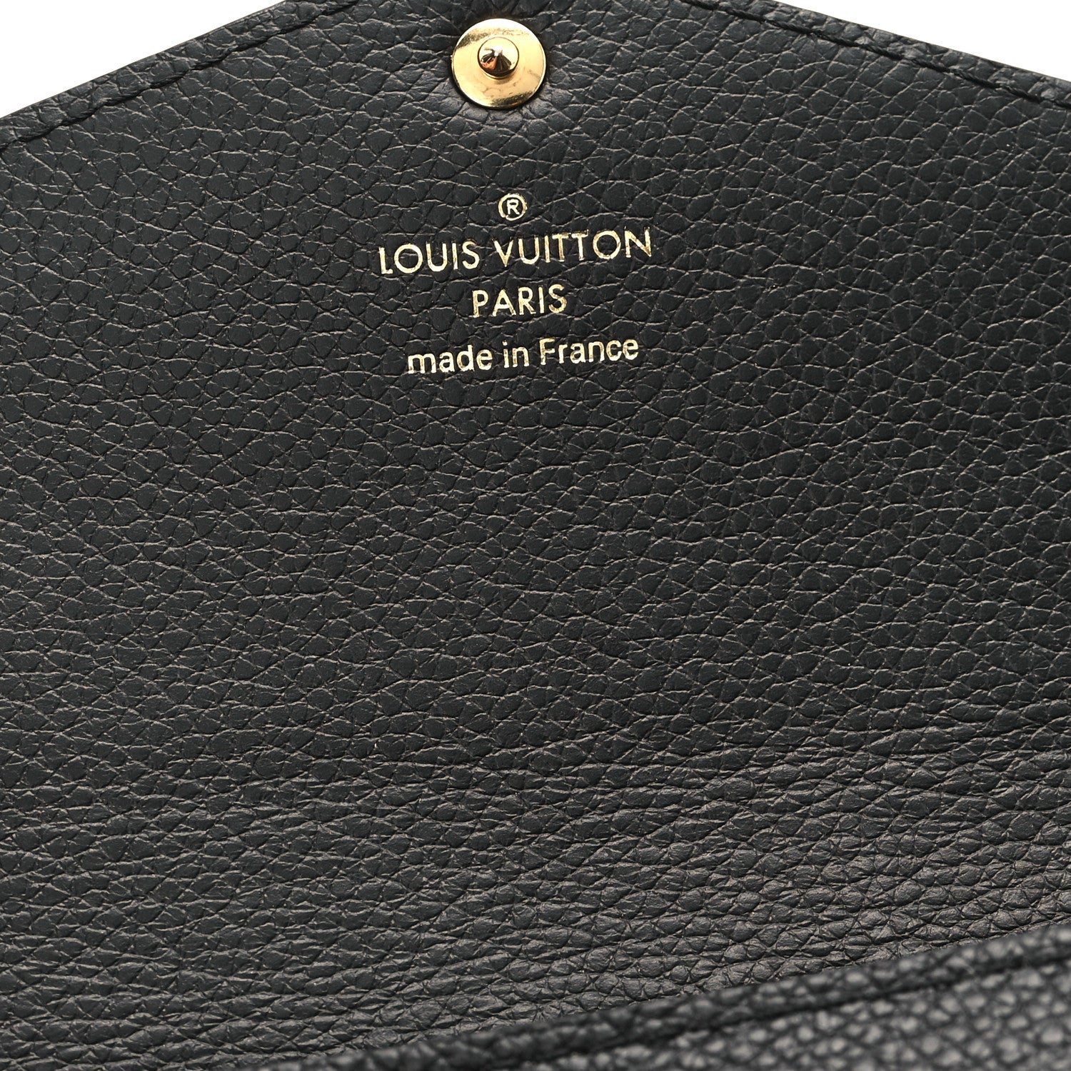 Louis Vuitton Empreinte Sarah Wallet NM Black 6 of 7