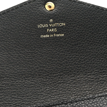 Louis Vuitton Empreinte Sarah Wallet NM Black 6 of 7