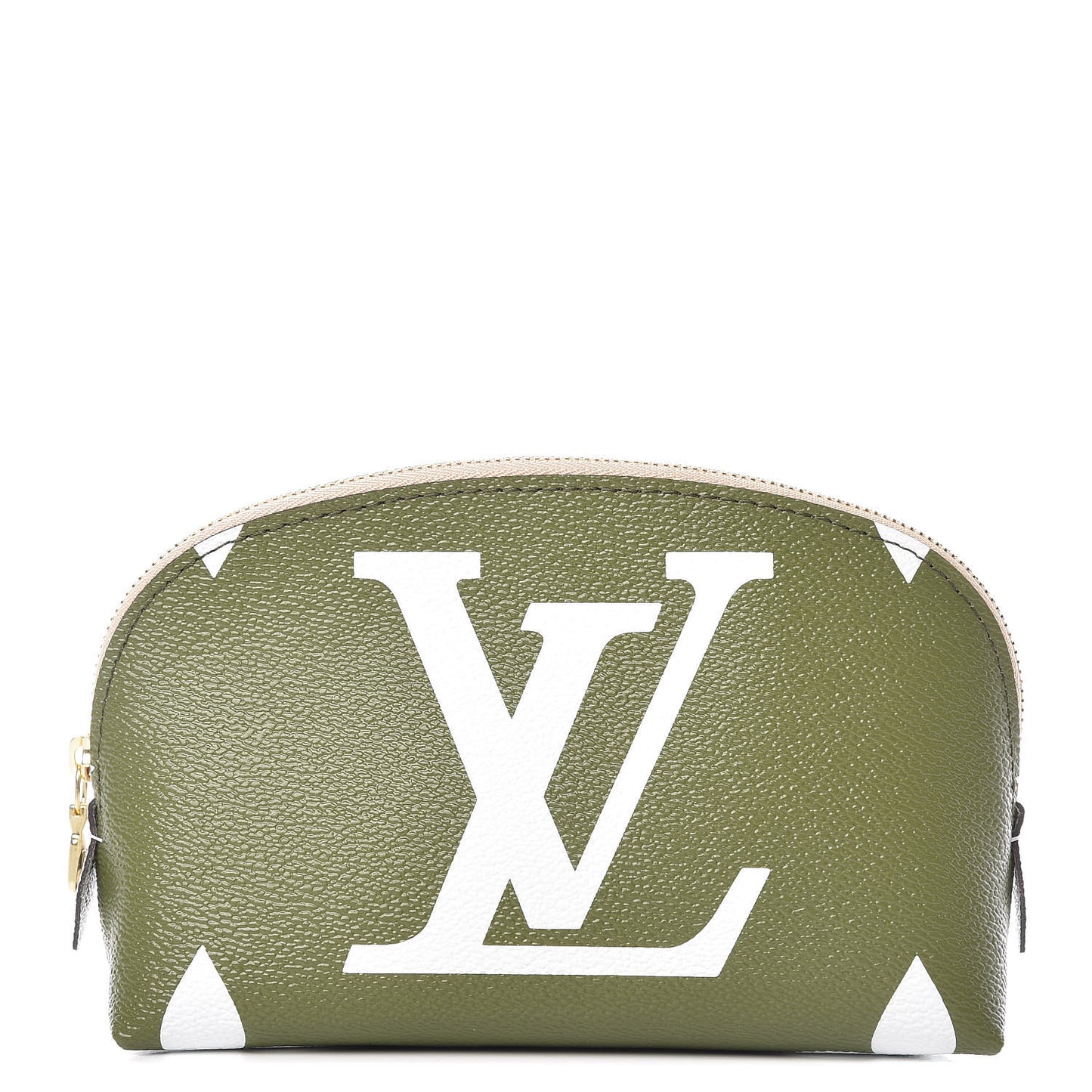 Monogram Giant Cosmetic Pouch Kaki