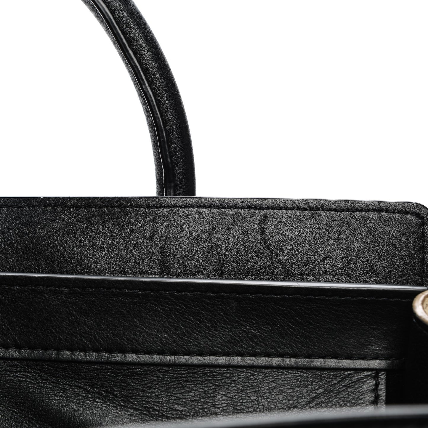 Smooth Calfskin Suede Mini Tri-Color Luggage Rust