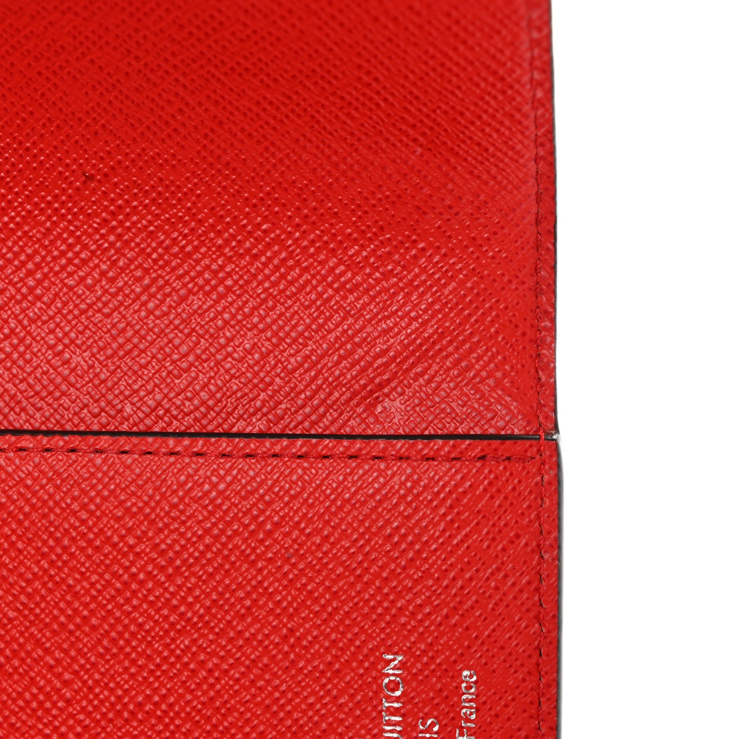 Epi Twist Compact Wallet Coquelicot