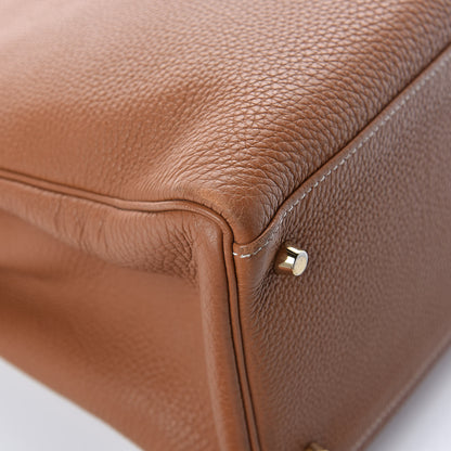 Hermes Togo Kelly Retourne 40 Gold 38 of 39