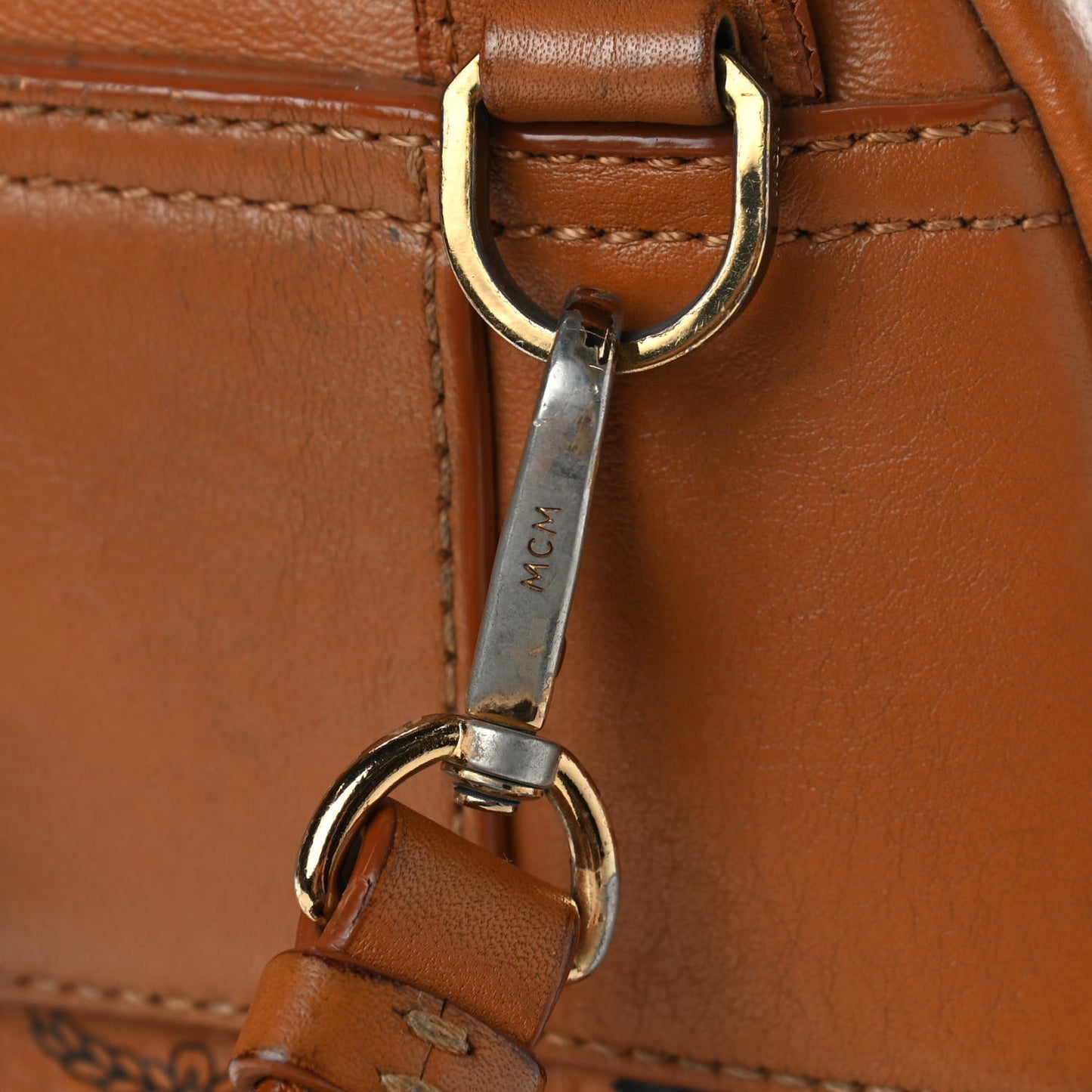 Visetos Side Stud X-Mini Stark Backpack Cognac