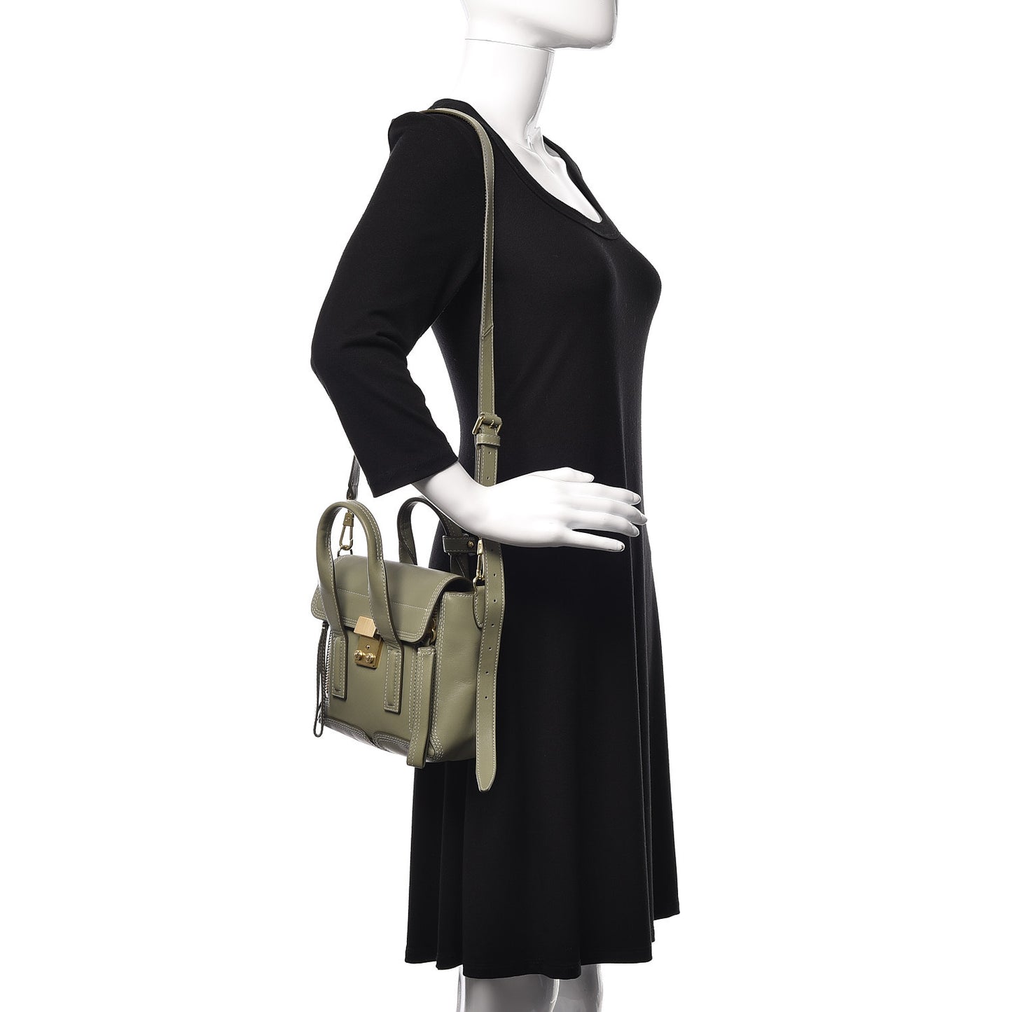 3.1 Calfskin Mini Pashli Satchel Sage