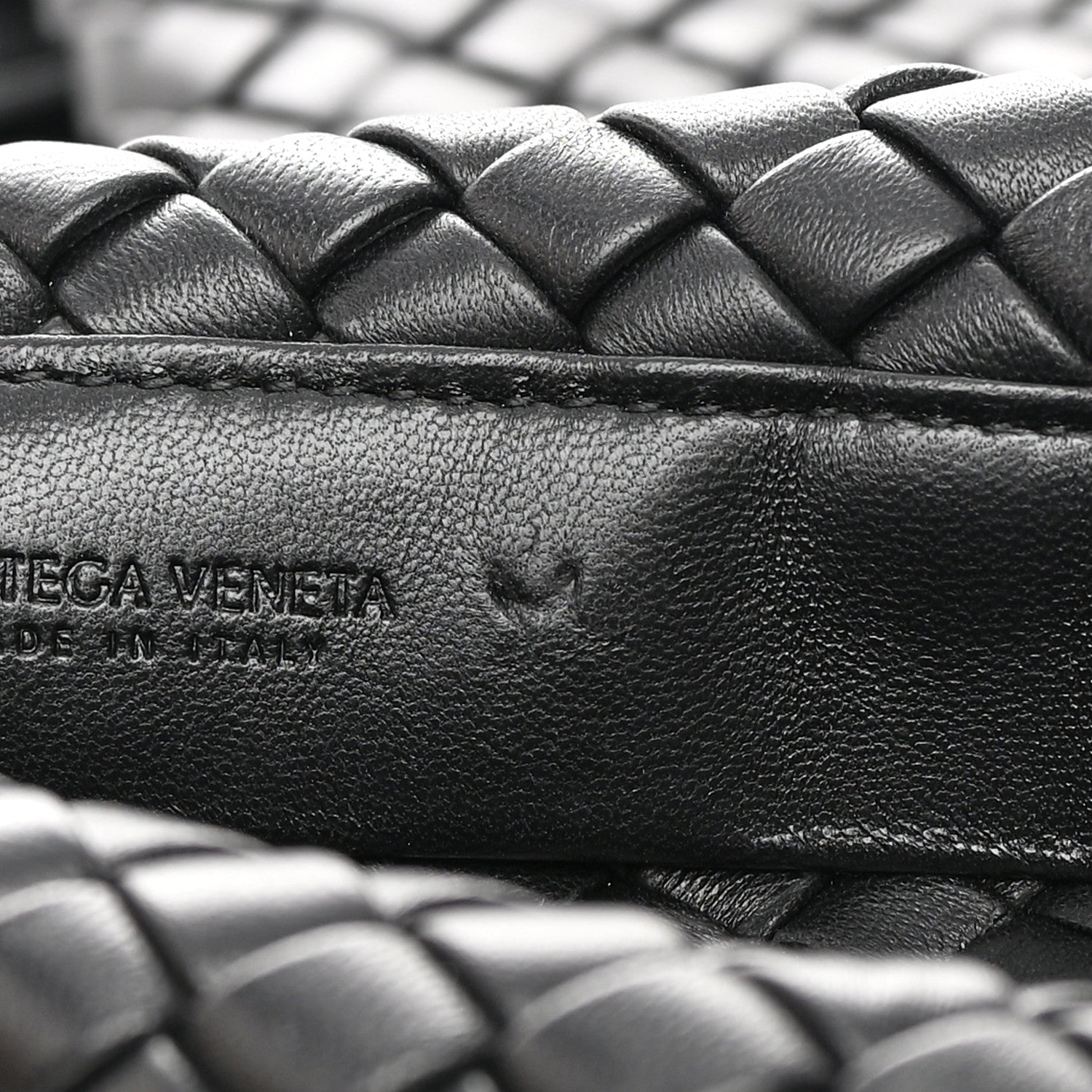 Bottega Veneta Nappa Intrecciato The Fringe Crisscross Bag Black 7 of 11