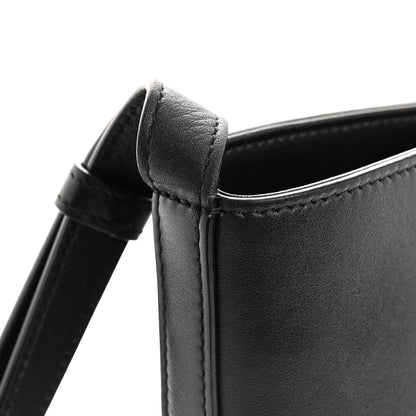 Celine Smooth Calfskin Small Cuir Triomphe Bucket Bag Black 12 of 14