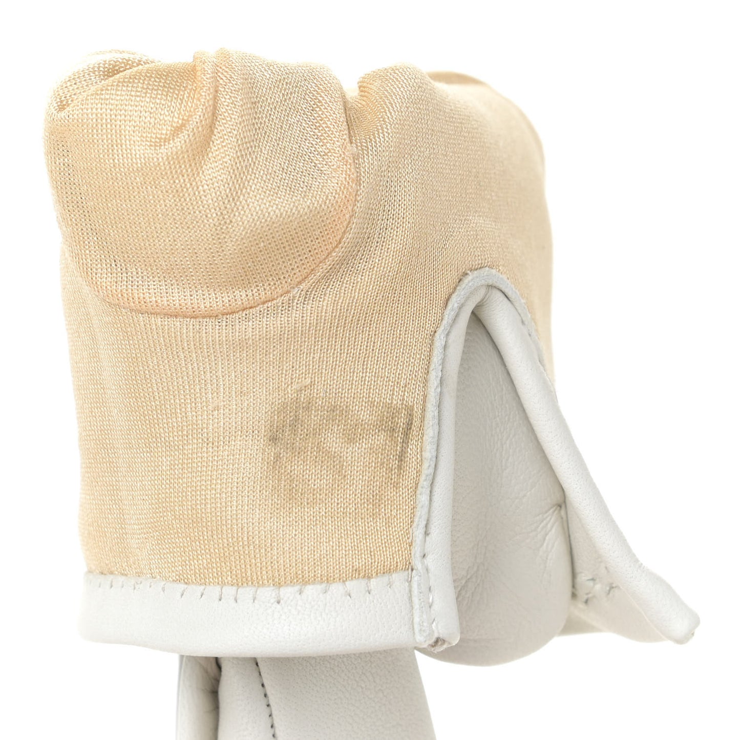 Lambskin Gloves 7 White