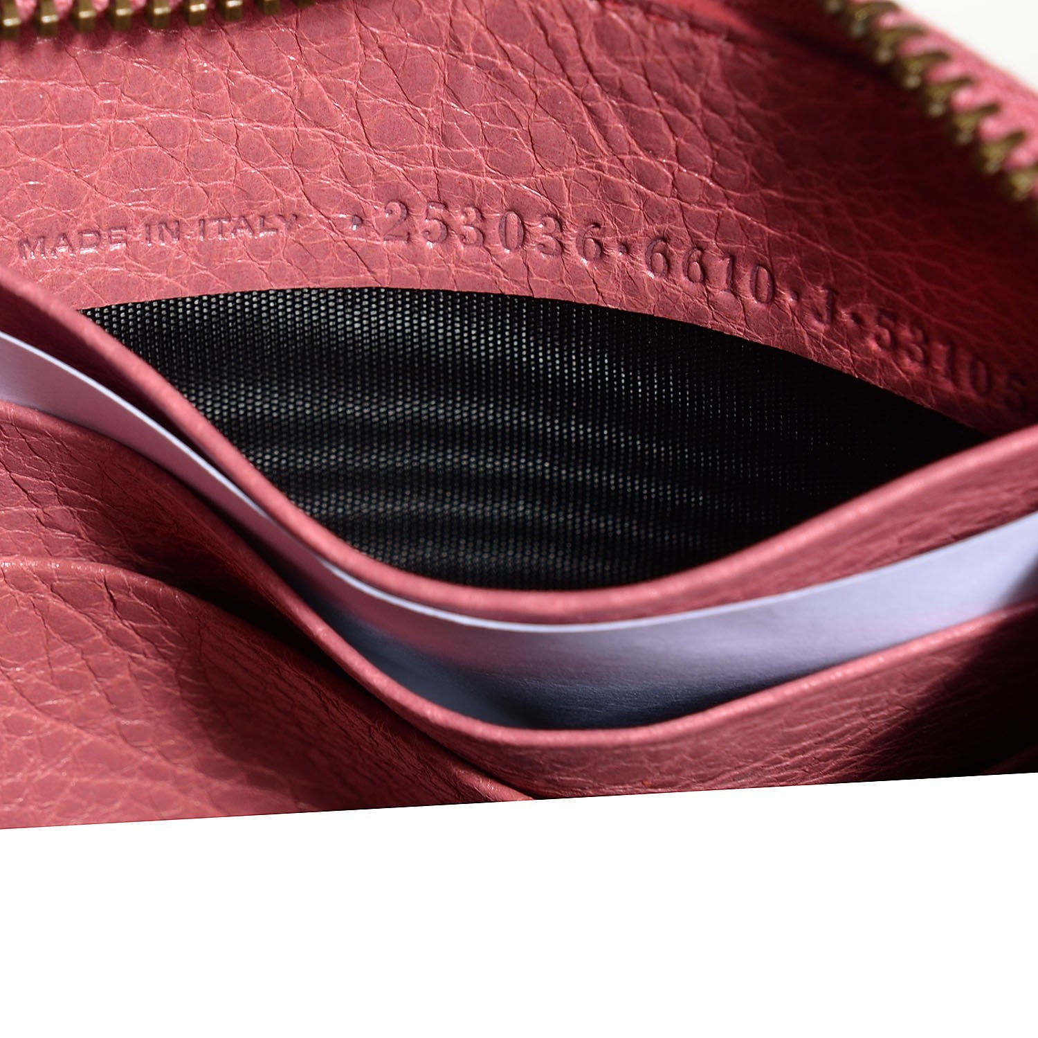 Balenciaga Agneau Classic Hardware Continental Zip Around Wallet Rose Bonbon 8 of 8
