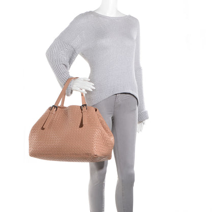 Bottega Veneta Nappa Intrecciato Seamless Large Tote Poussin 2 of 8