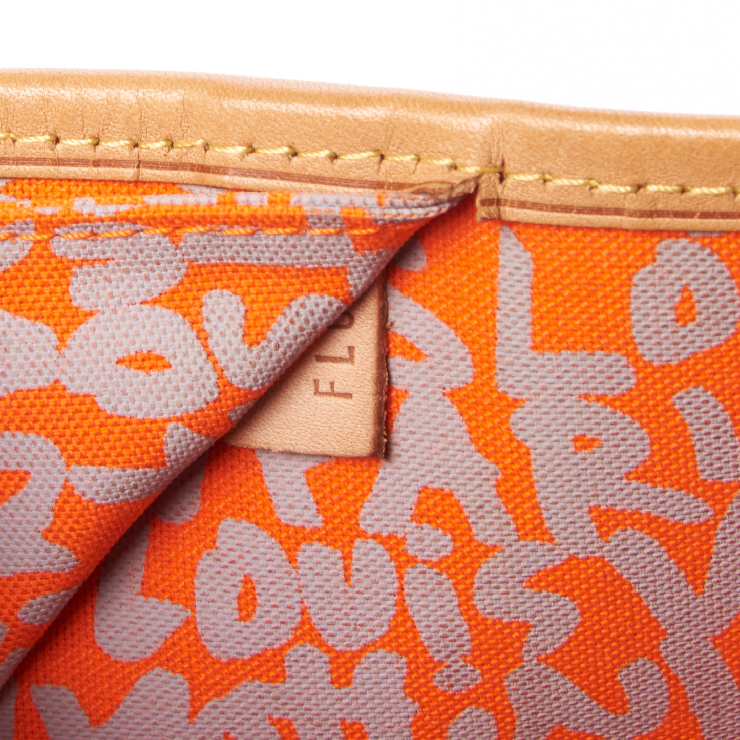 Monogram Graffiti Neverfull GM Orange
