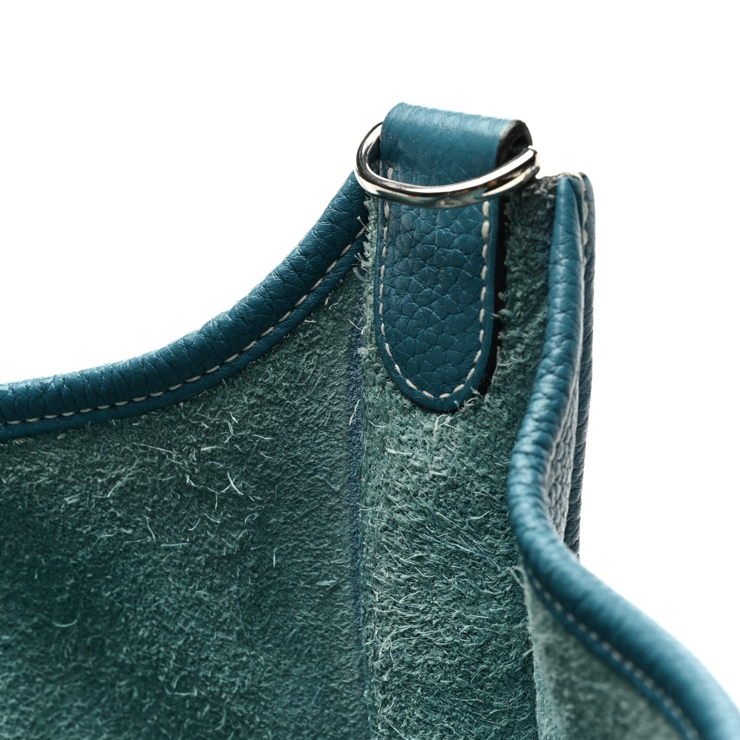 Hermes Taurillon Clemence Evelyne III PM Blue Jean 11 of 11