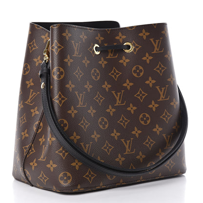 Louis Vuitton Monogram Neonoe MM Black 3 of 10