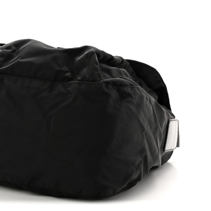 Prada Tessuto Nylon Messenger Bag Black 10 of 11