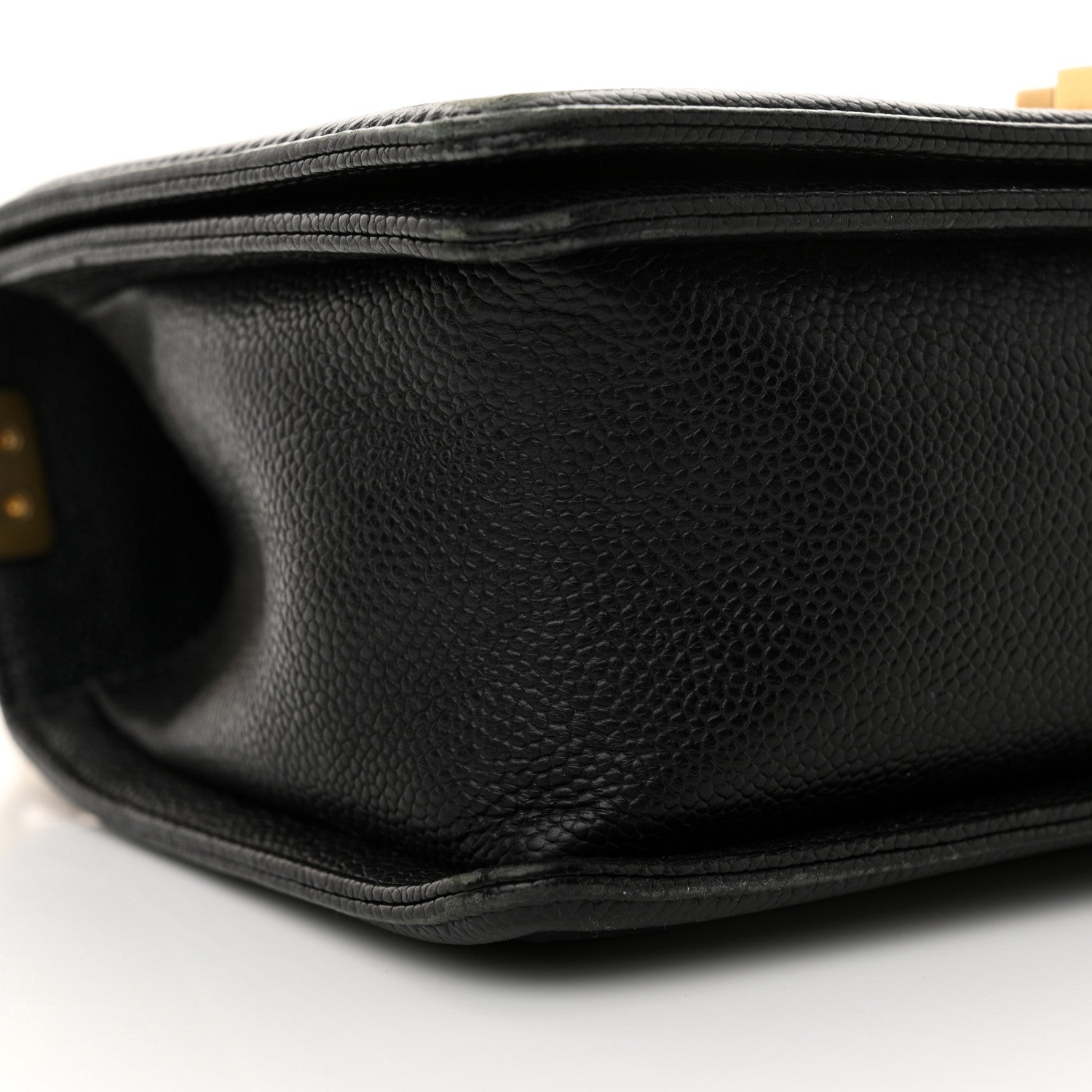 Chanel Caviar Quilted Medium Boy Flap Black 9 of 14