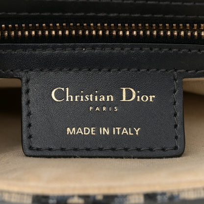 Christian Dior Oblique Saddle Bag Blue 6 of 10