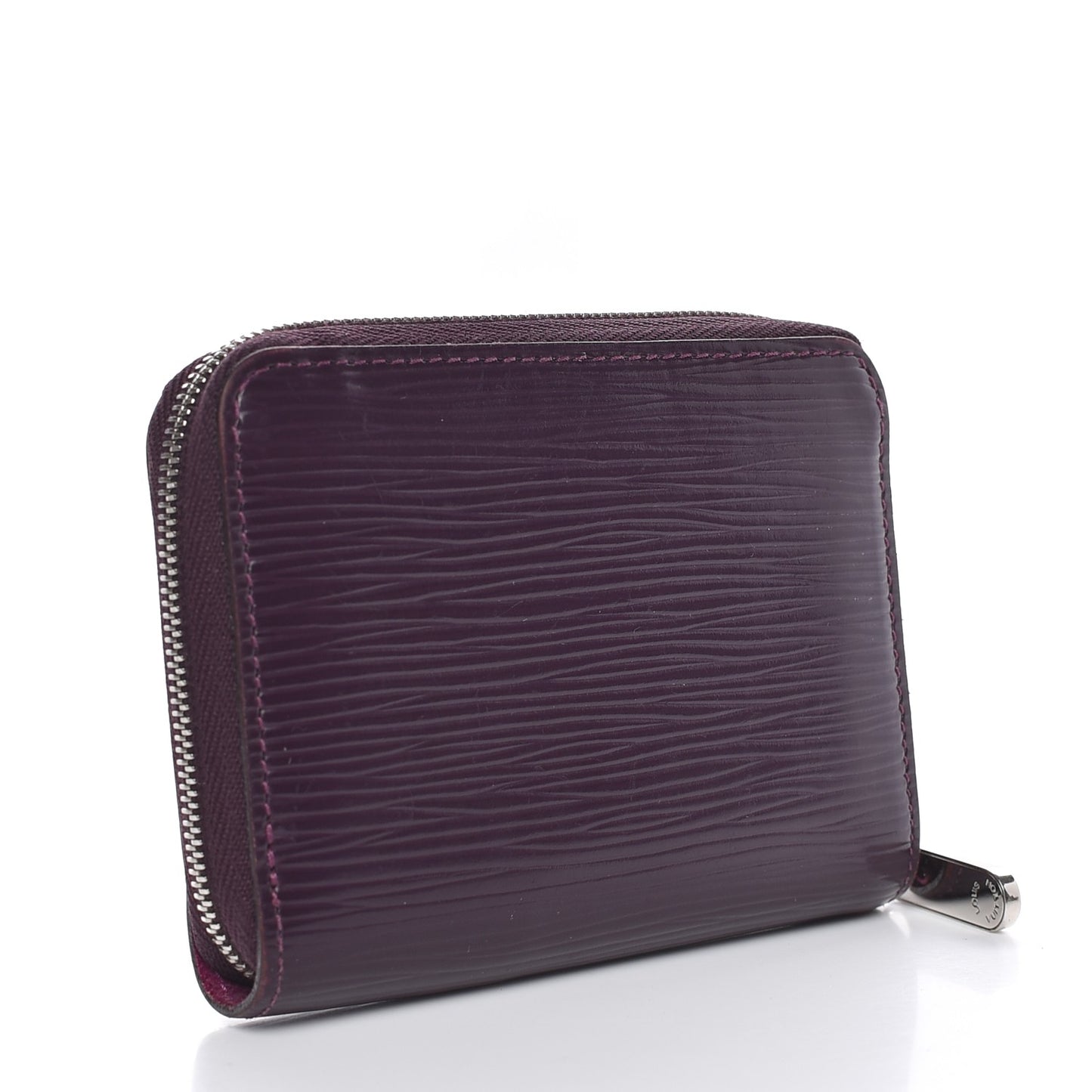 Epi Zippy Coin Purse Cassis