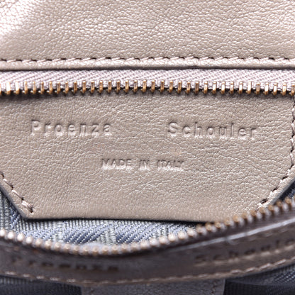 Proenza Schouler Lambskin Large PS1 Satchel Smoke 6 of 9