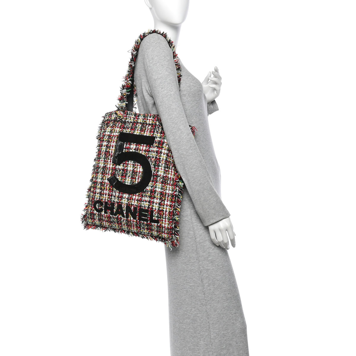 Chanel Tweed N°5 Tote Multicolor 2 of 10