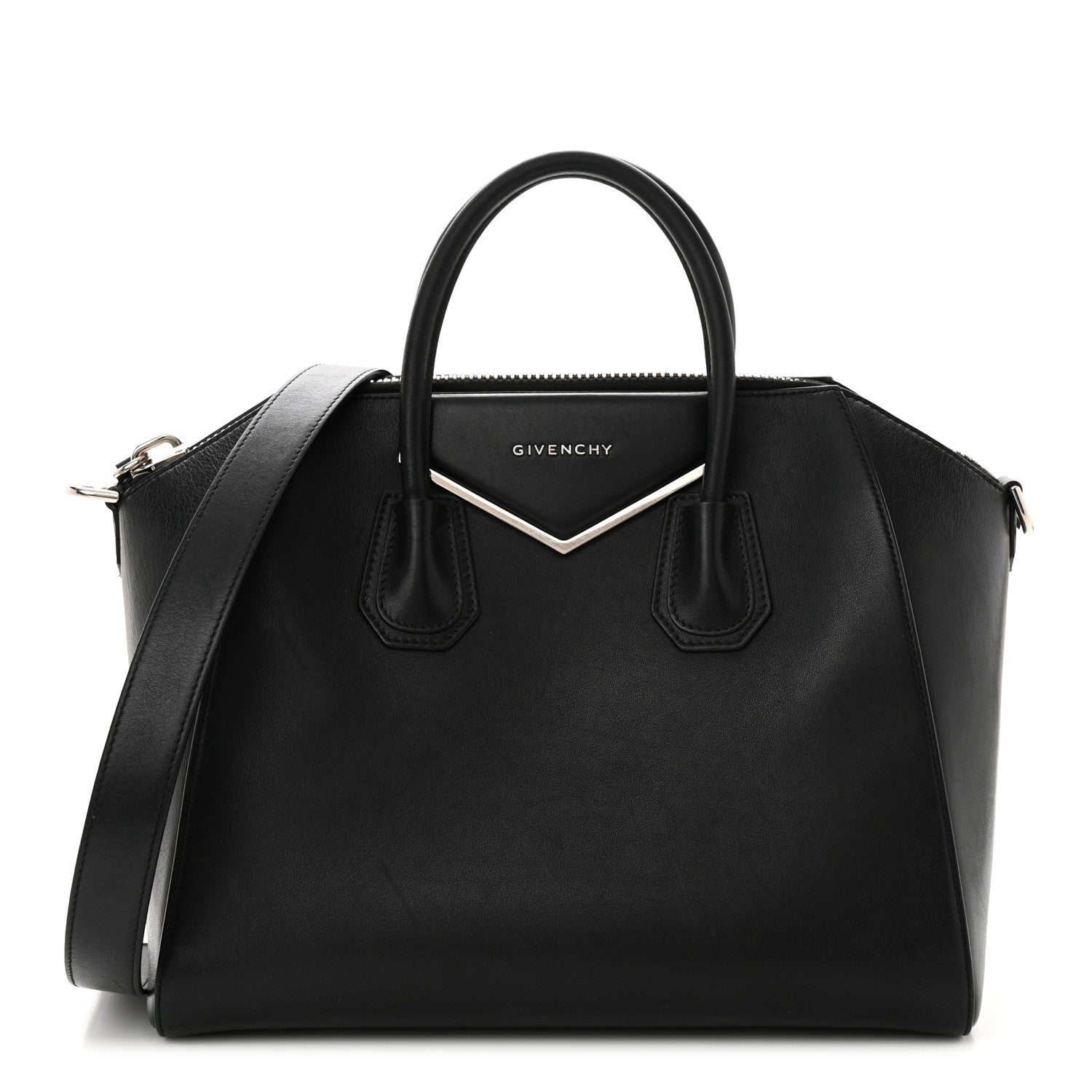 Givenchy Calfskin Medium Metal Antigona Black 1 of 15