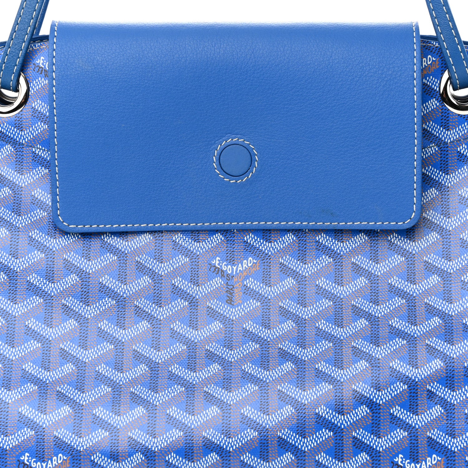 Goyard Goyardine Rouette PM Sky Blue 7 of 10