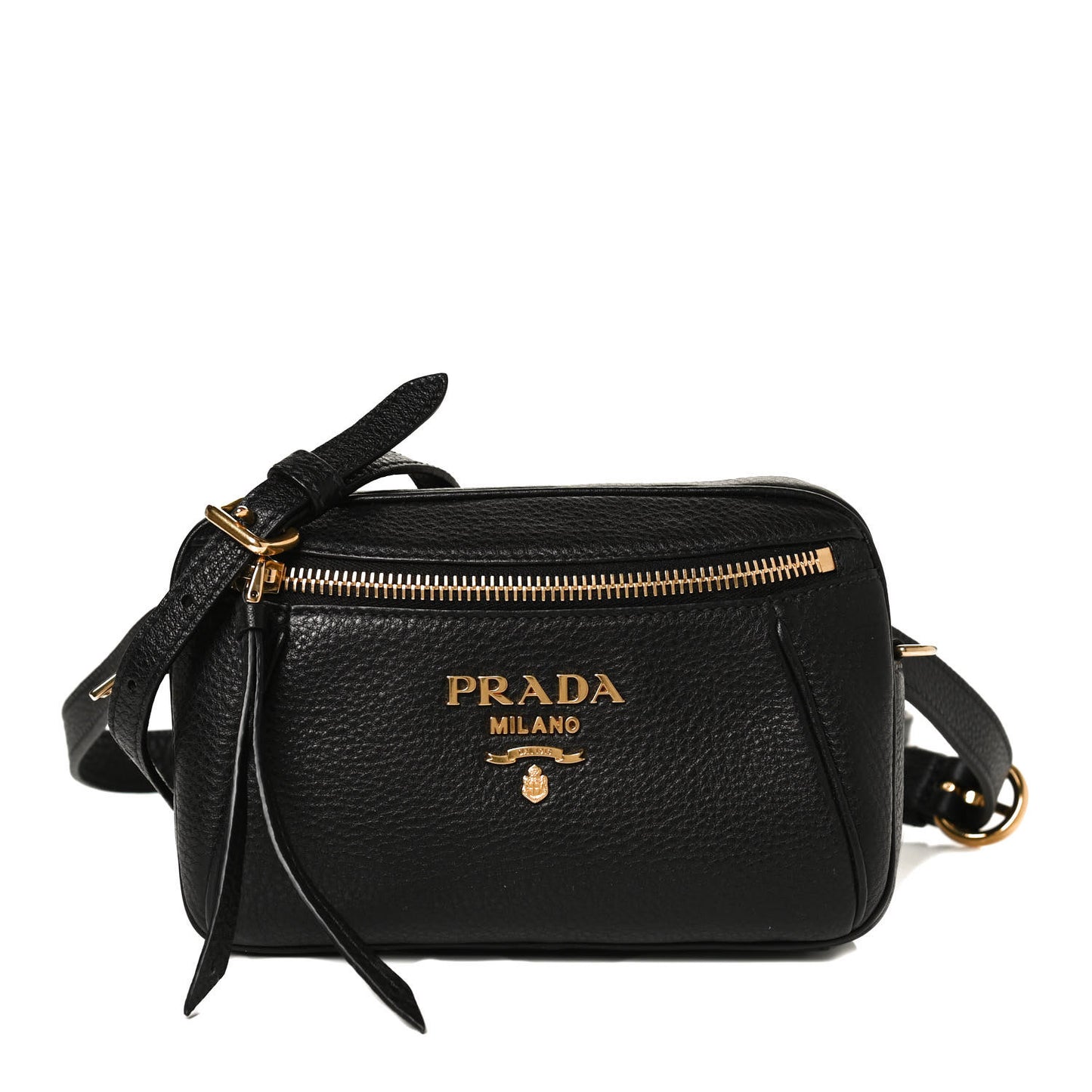 Vitello Daino Belt Bag Black