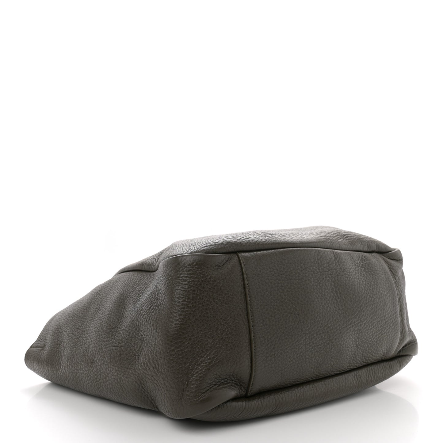 Grained Deerskin Bea Tote Musk