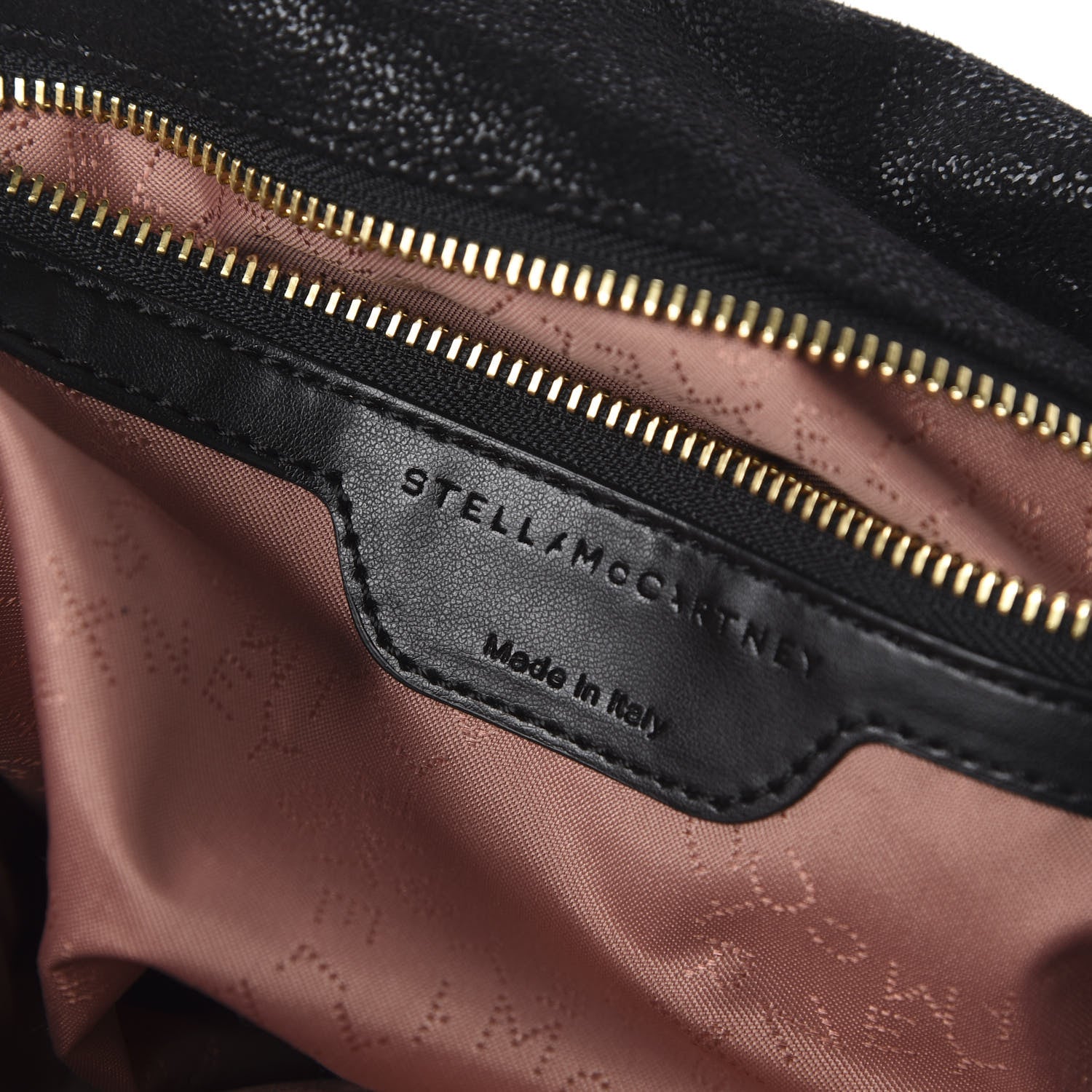 Stella McCartney Shaggy Deer Falabella Fold Over Tote Black 8 of 10
