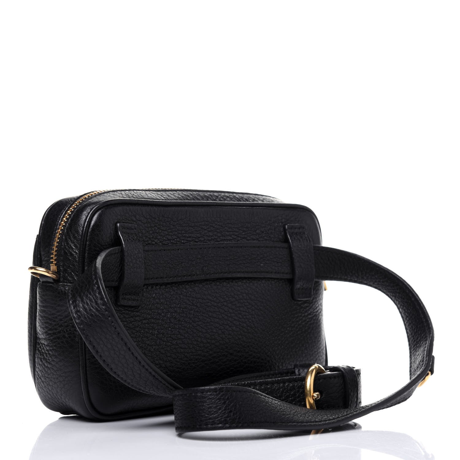 Prada Vitello Daino Belt Bag Black 4 of 14