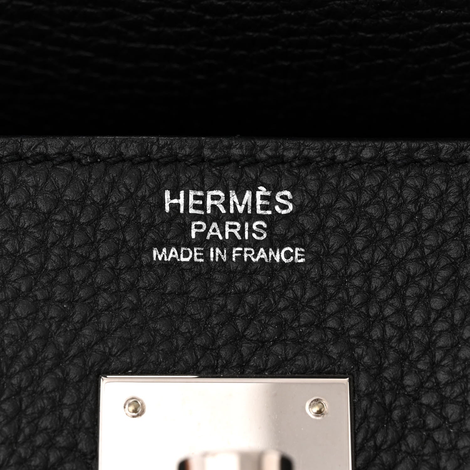 Hermes Togo Birkin 30 Black 6 of 11