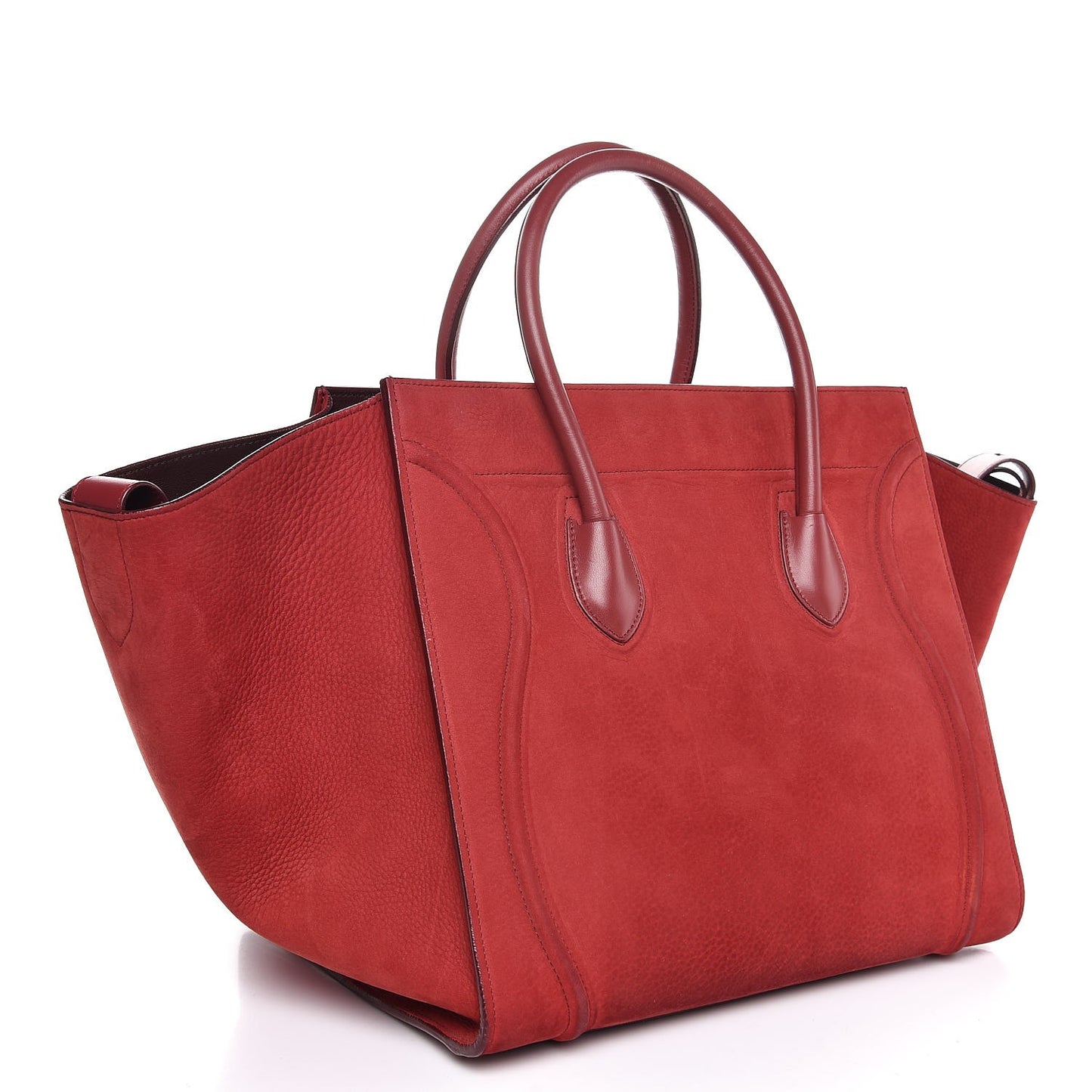 Nubuck Medium Phantom Luggage Red