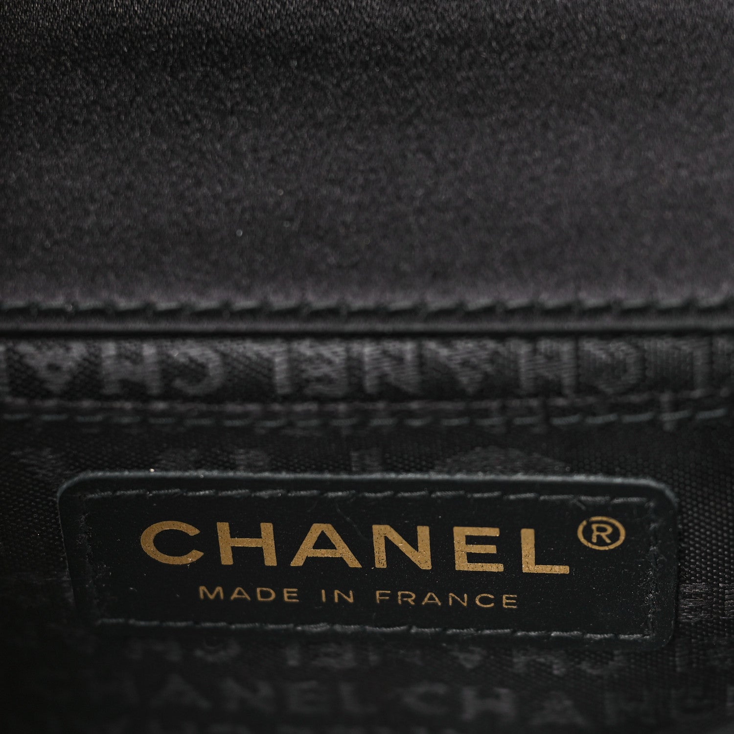 Chanel Satin Chocolate Bar Quilted Camellia Rectangular Mini Flap Black 6 of 10