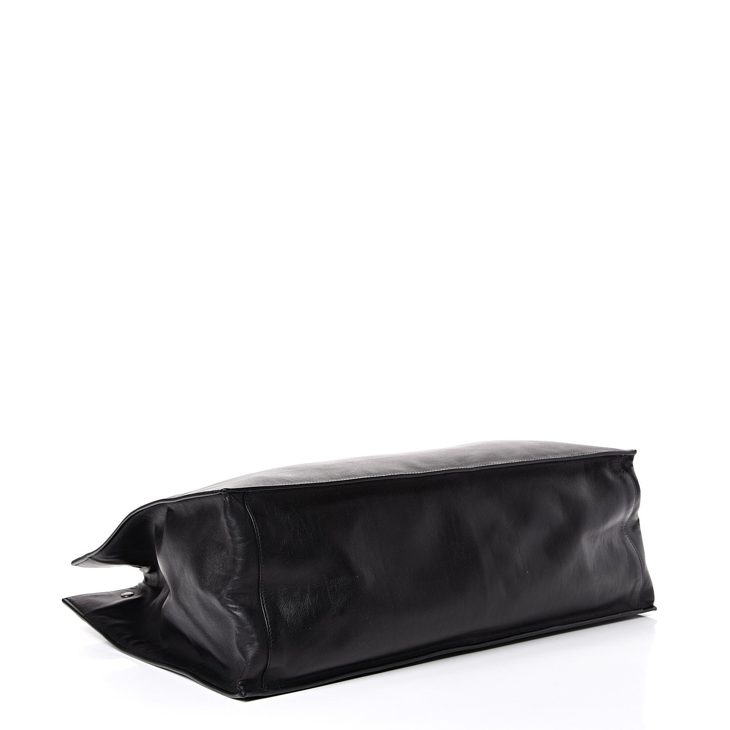 Vitello Rive Gauche Large Tote Black