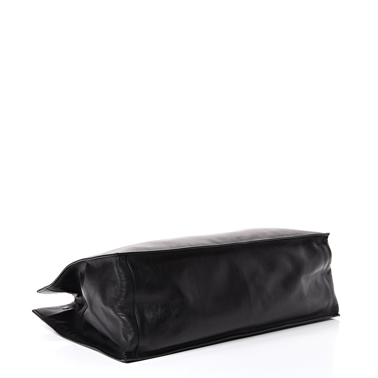 Saint Laurent Vitello Rive Gauche Large Tote Black 3 of 12