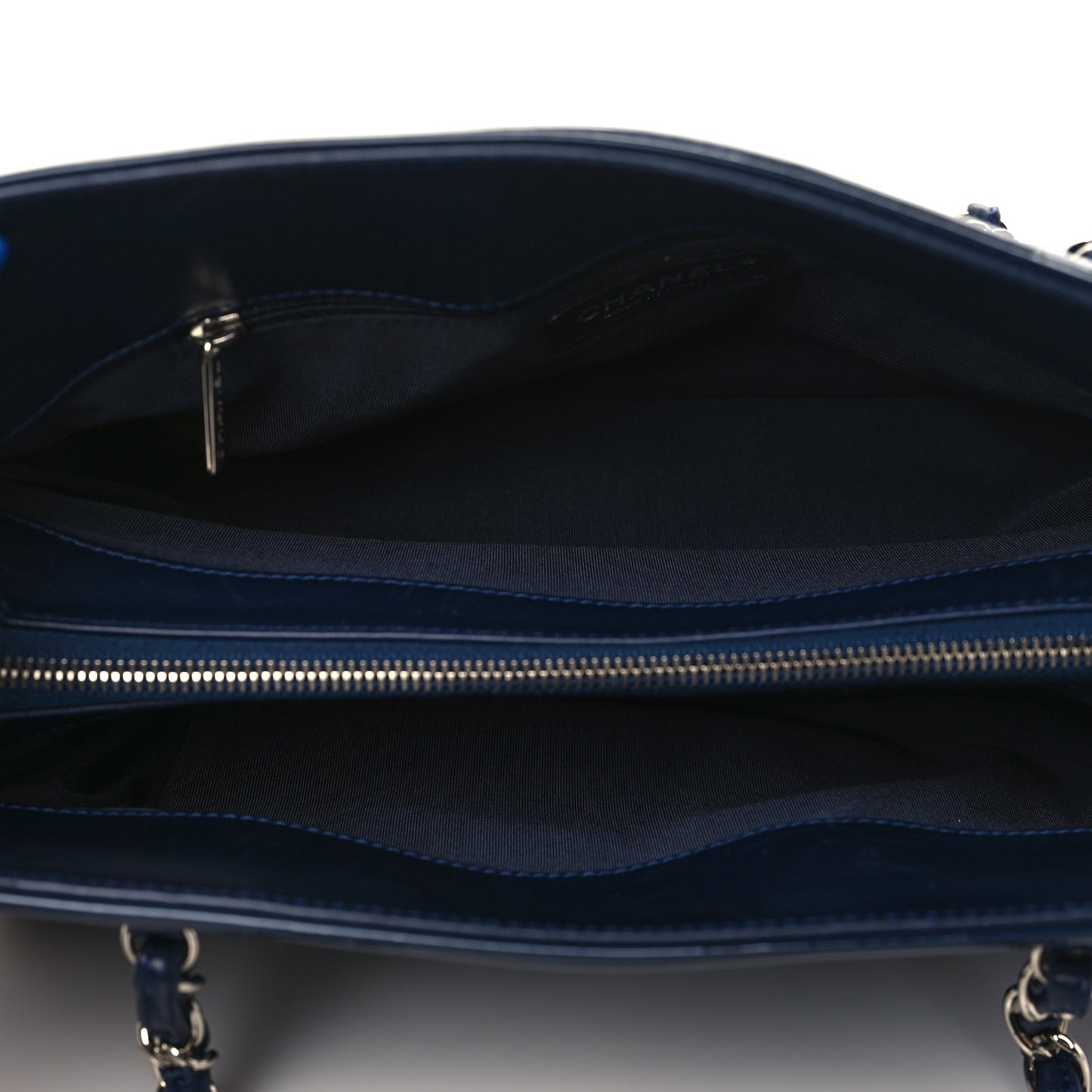 Vinyl Lipstick Ligne Tote Dark Navy Blue