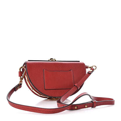 Chloe Calfskin Small Nile Bracelet Minaudiere Bag Dahlia Red 3 of 10