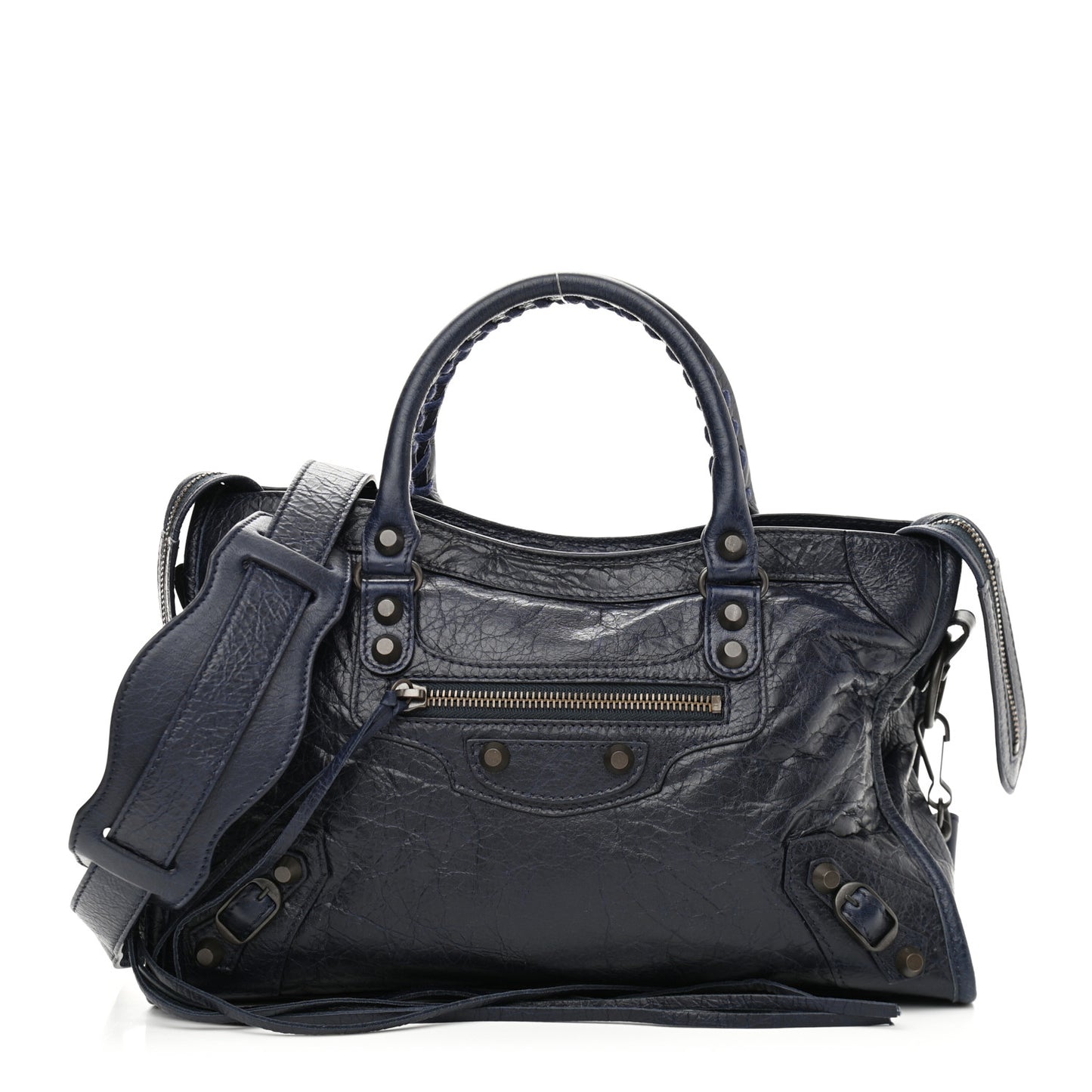 Agneau Classic Hardware S City Bleu Nuit Dark Sea