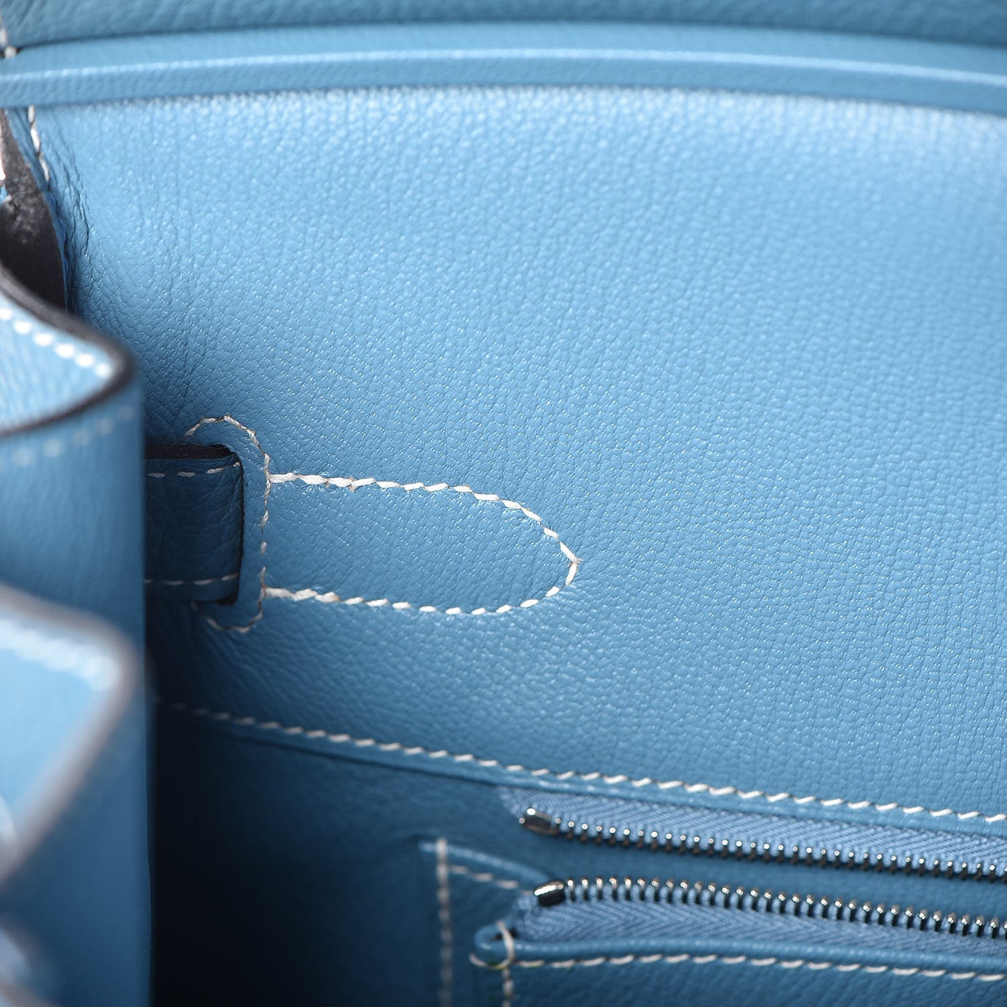 Togo Birkin 35 Blue Jean