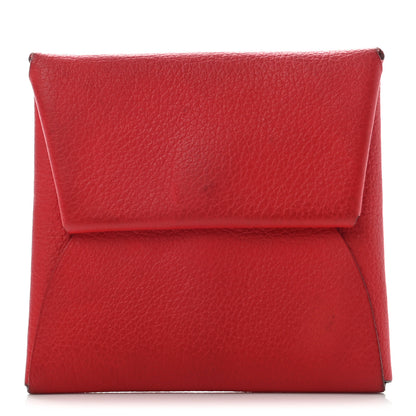 Hermes Evercolor Bastia Coin Purse Rouge De Coeur 1 of 10