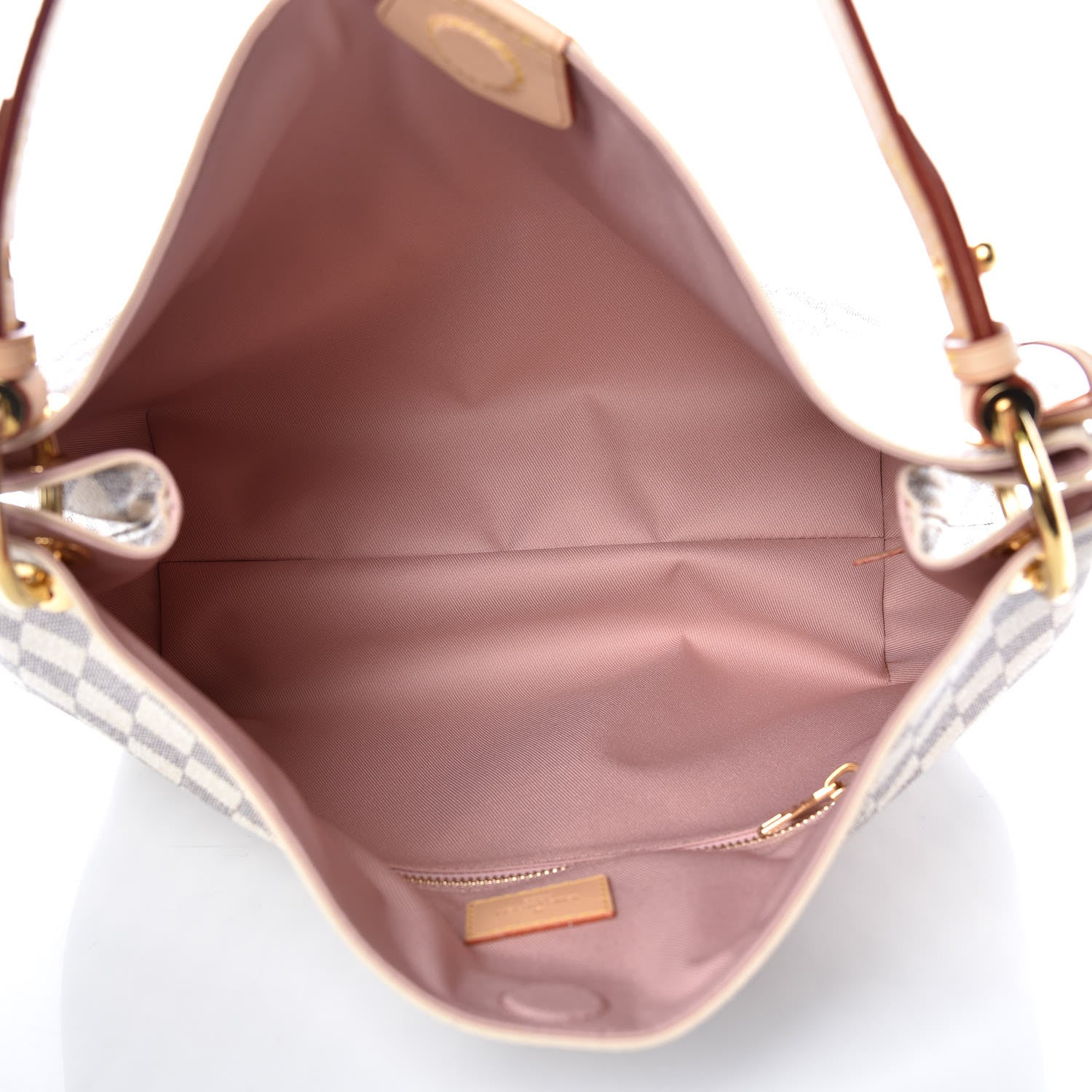 Louis Vuitton Damier Azur Graceful PM Rose Ballerine 7 of 14
