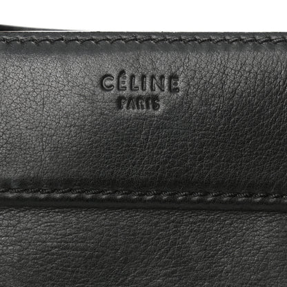 Celine Supple Calfskin Medium Phantom Luggage Black 9 of 17