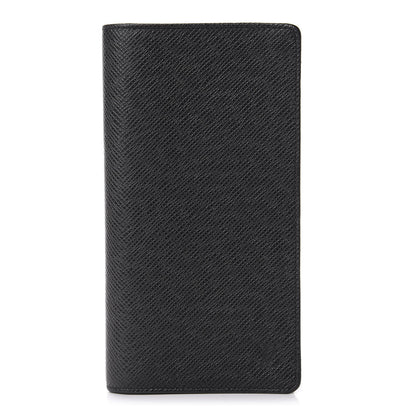 Louis Vuitton Taiga Porte-Cartes Credit Yen Checkbook Wallet Ardoise 1 of 11