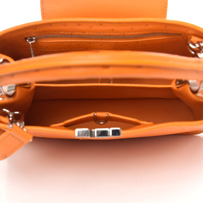 Louis Vuitton Ostrich Capucines BB Marigold 5 of 10