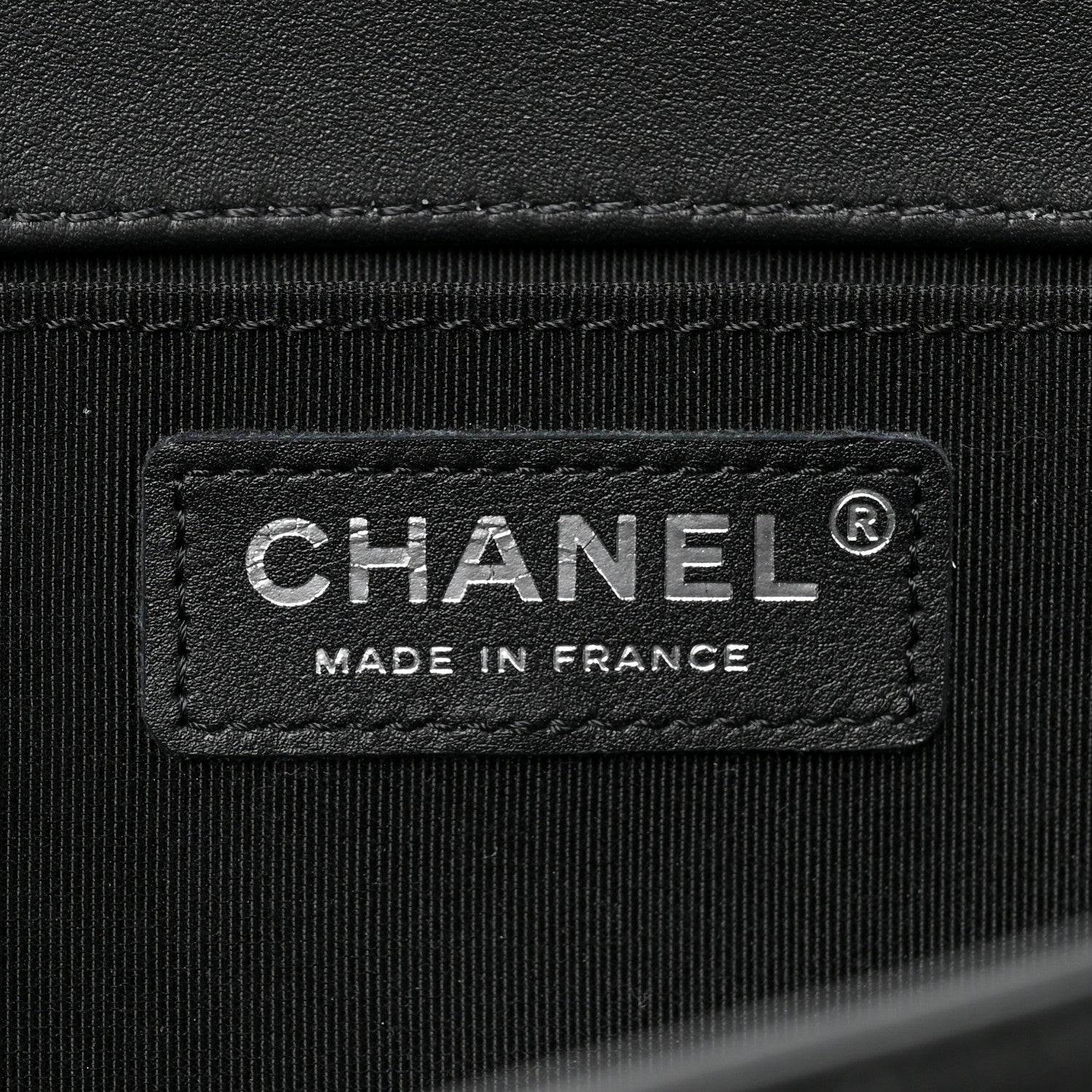 Chanel Calfskin Quilted Medium Boy Flap So Black 6 of 12