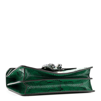 Gucci Snakeskin Small Dionysus Shoulder Bag Green 4 of 17
