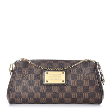 Louis Vuitton Damier Ebene Eva Clutch 1 of 10